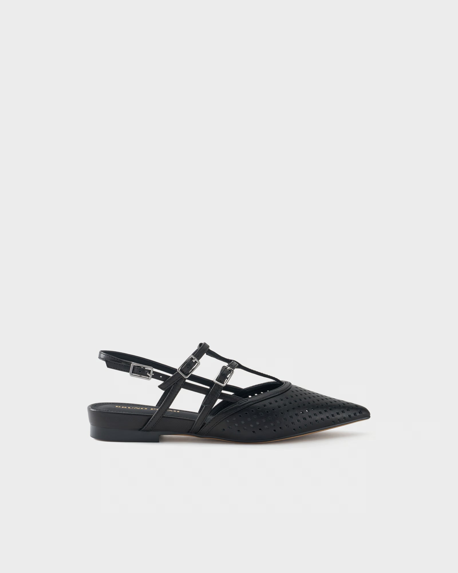 Ballerina slingback in nappa traforata