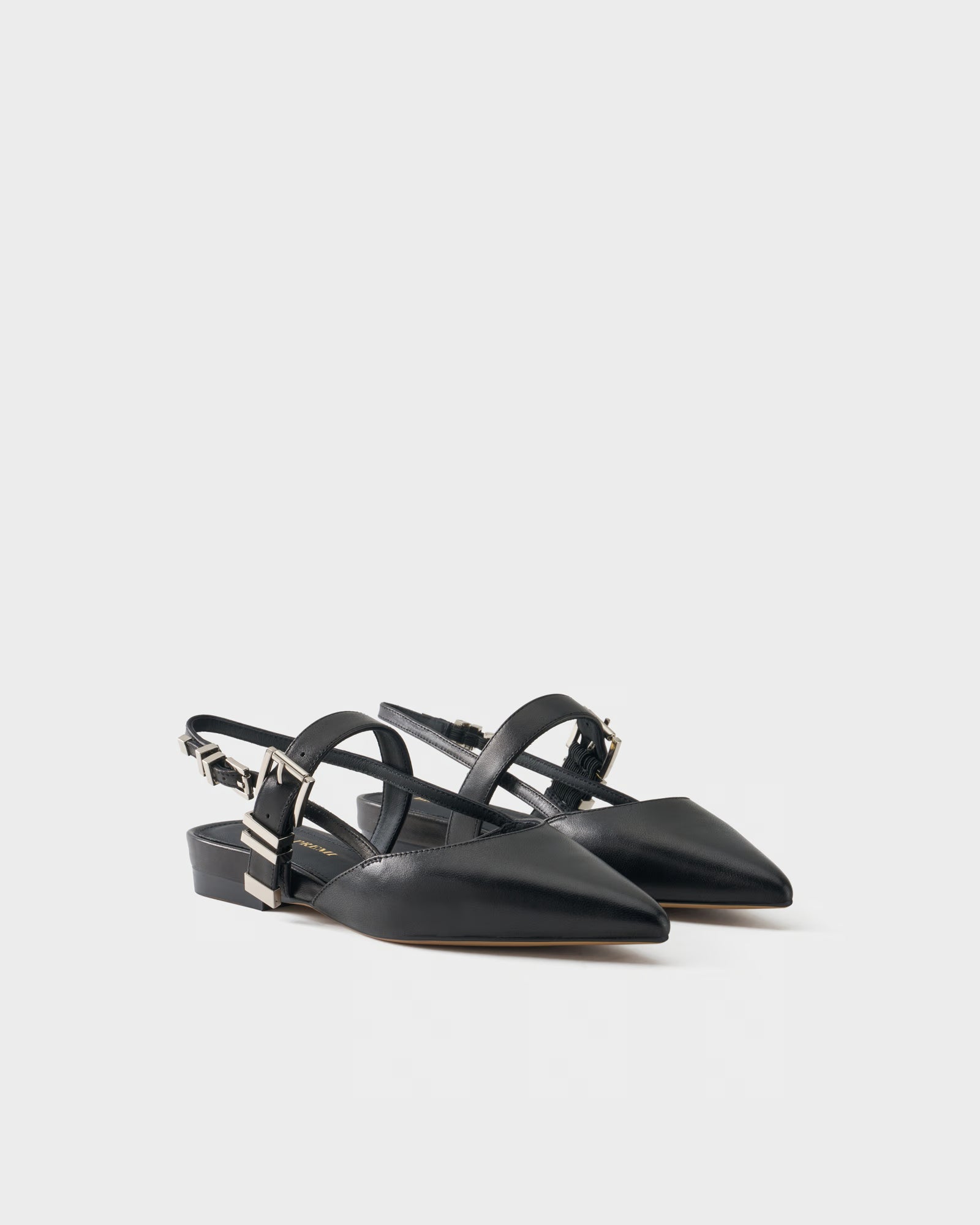 Ballerina slingback in nappa