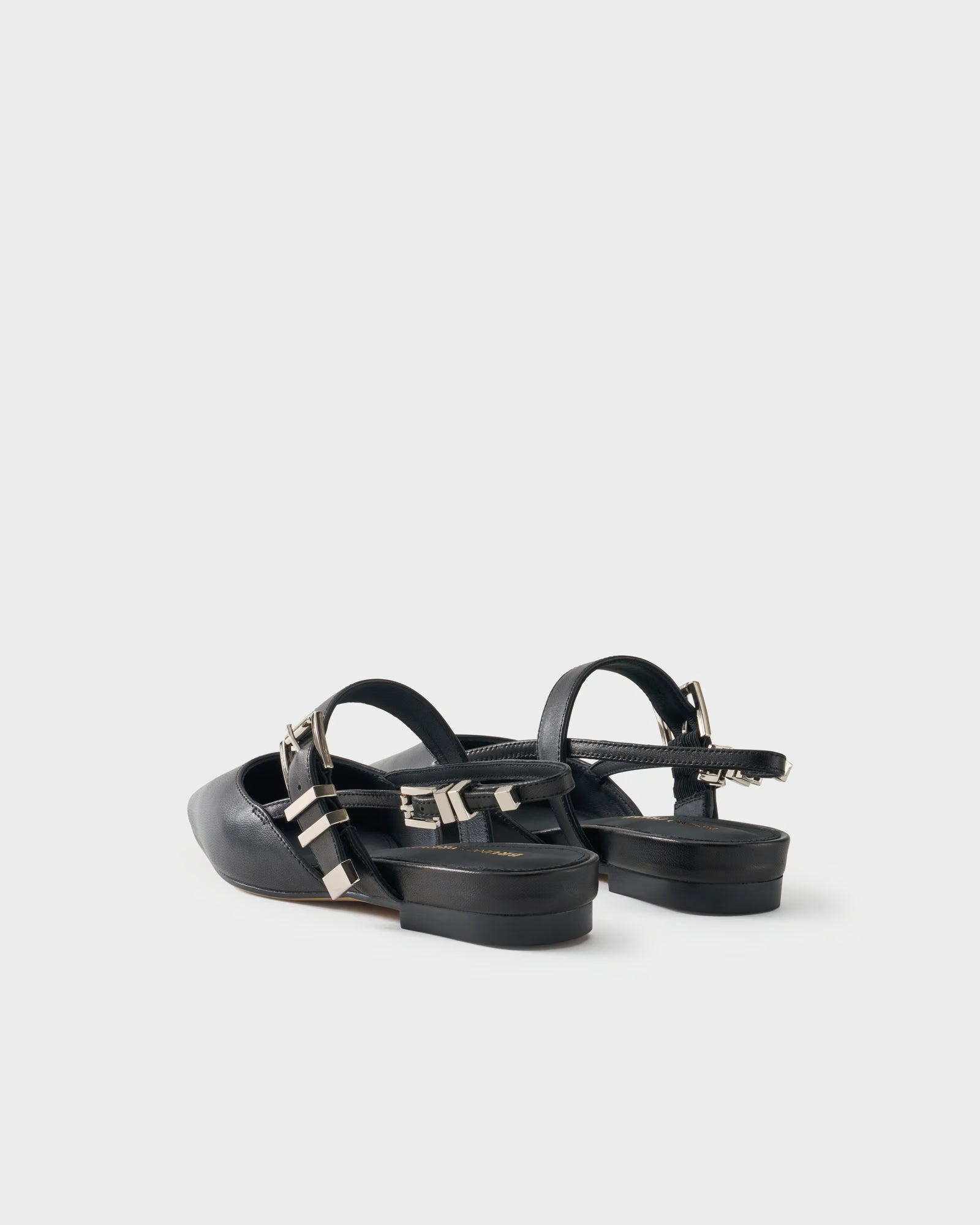 Ballerina slingback in nappa