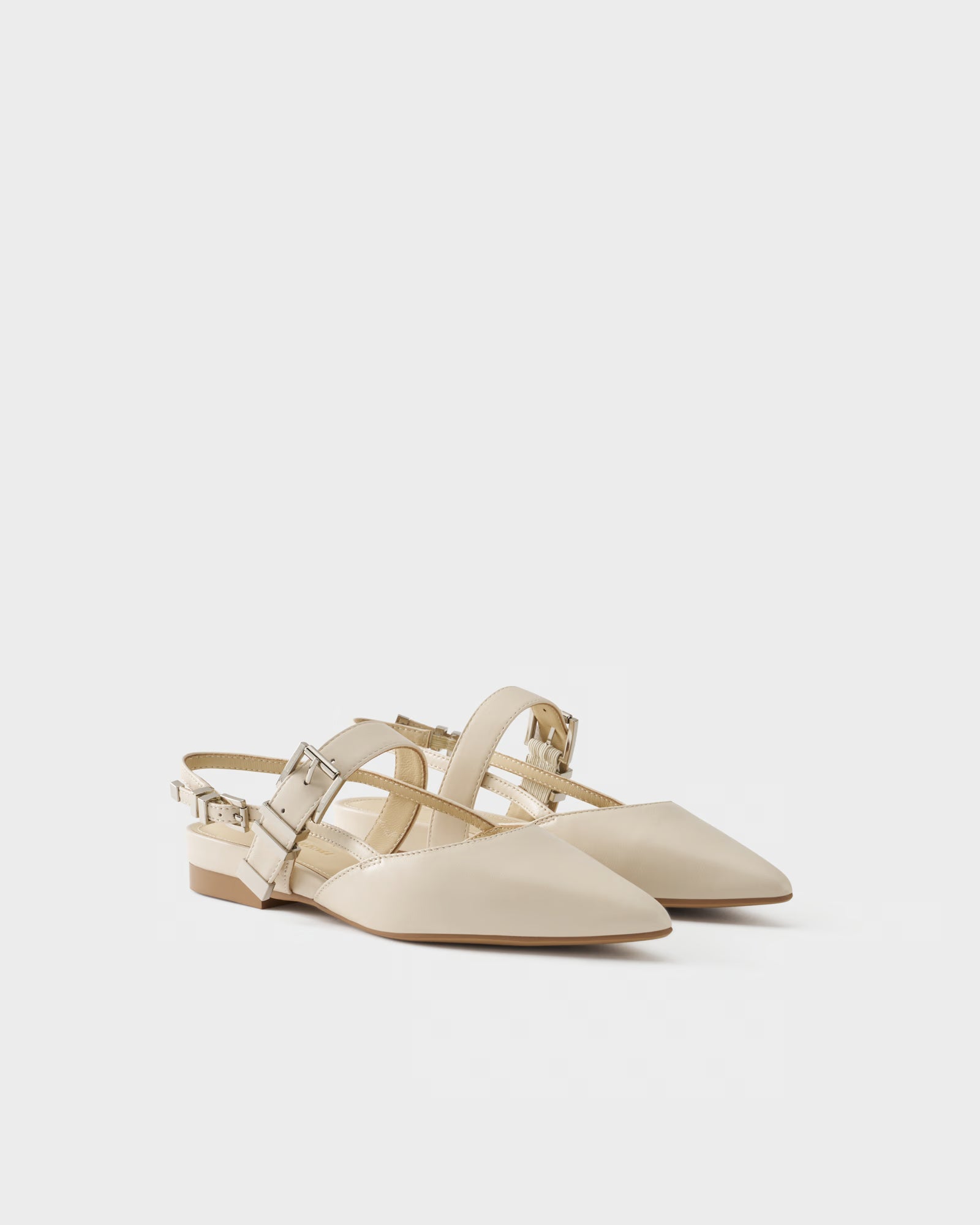 Ballerina slingback in nappa