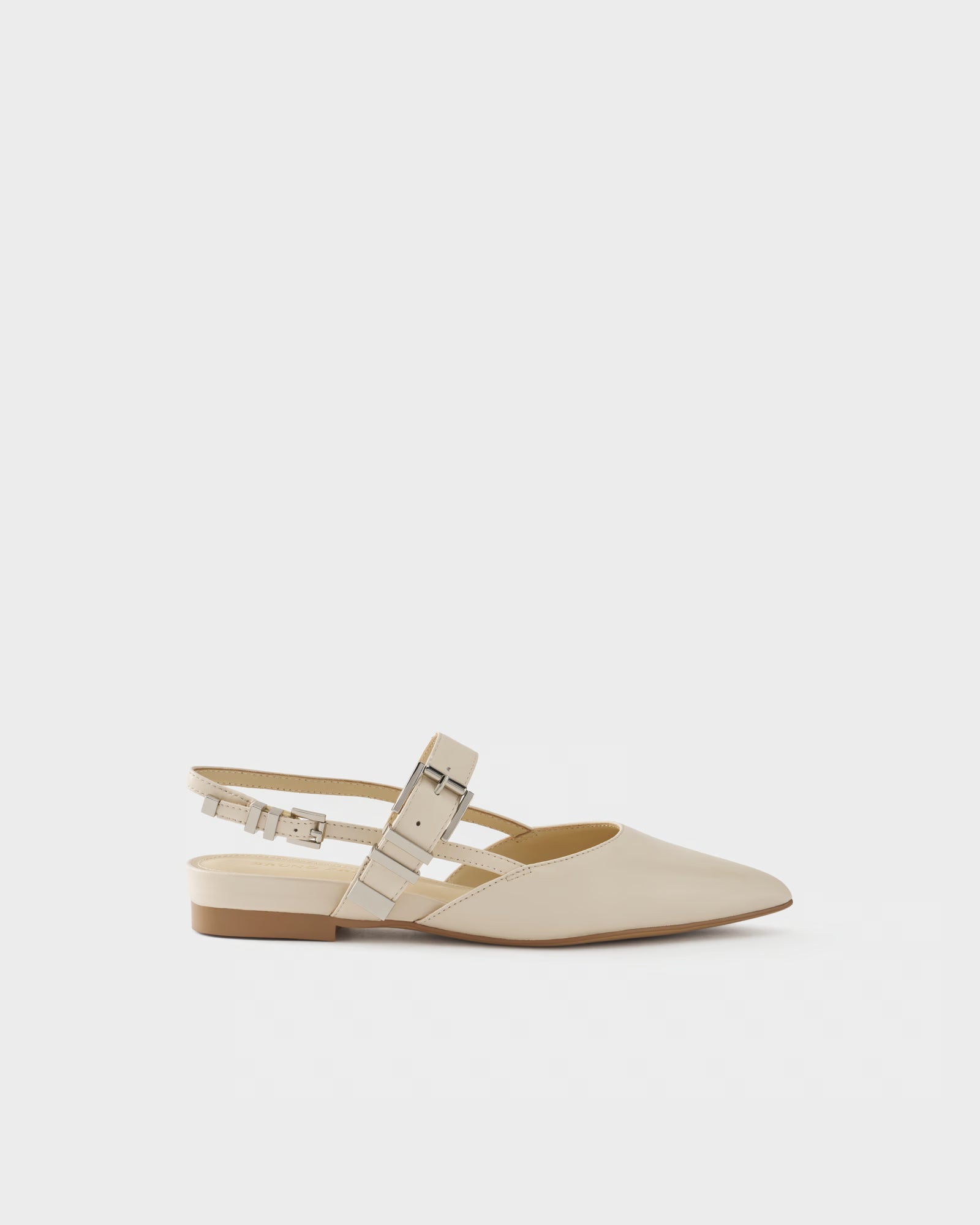 Ballerina slingback in nappa