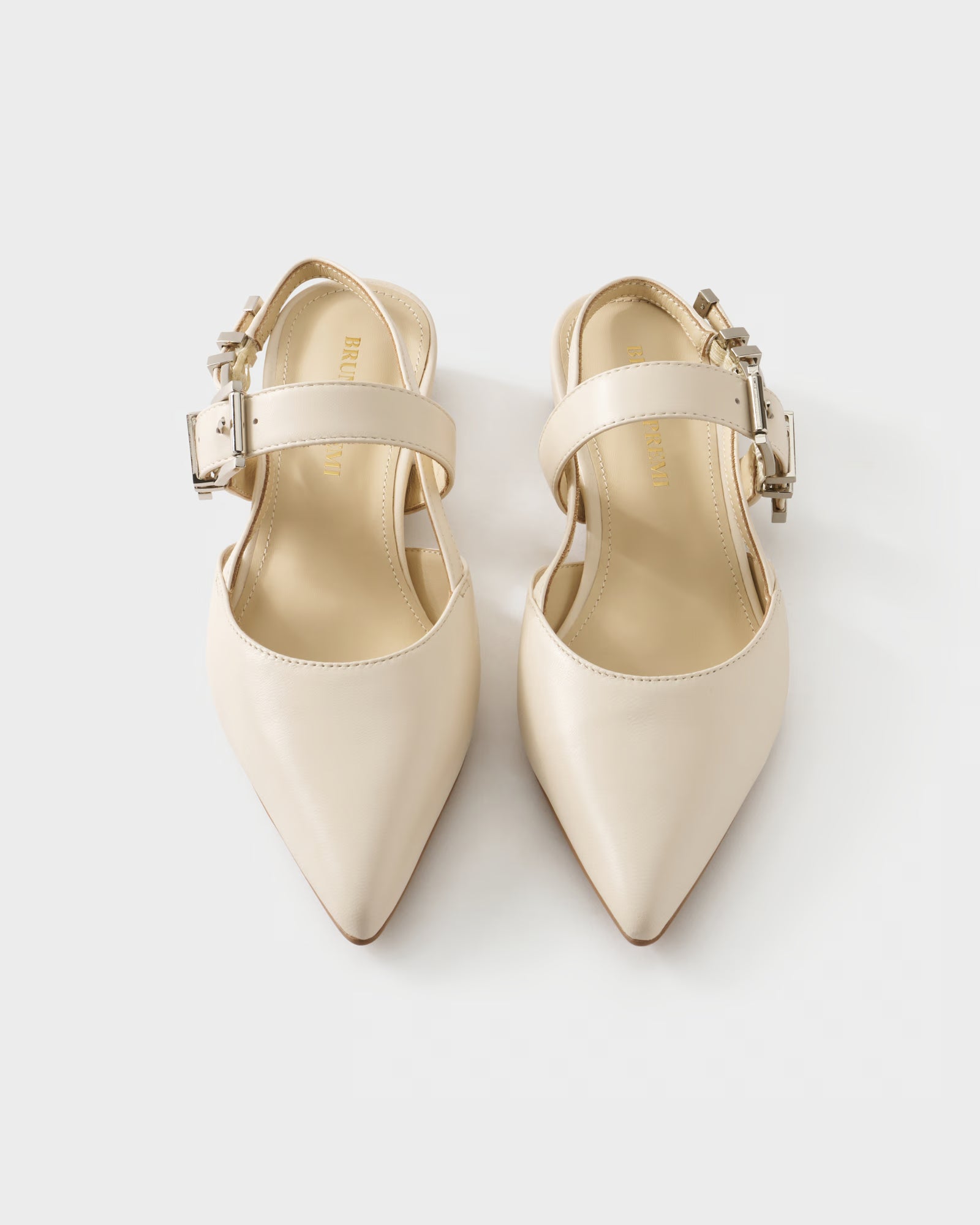 Slingback ballerina in nappa leather