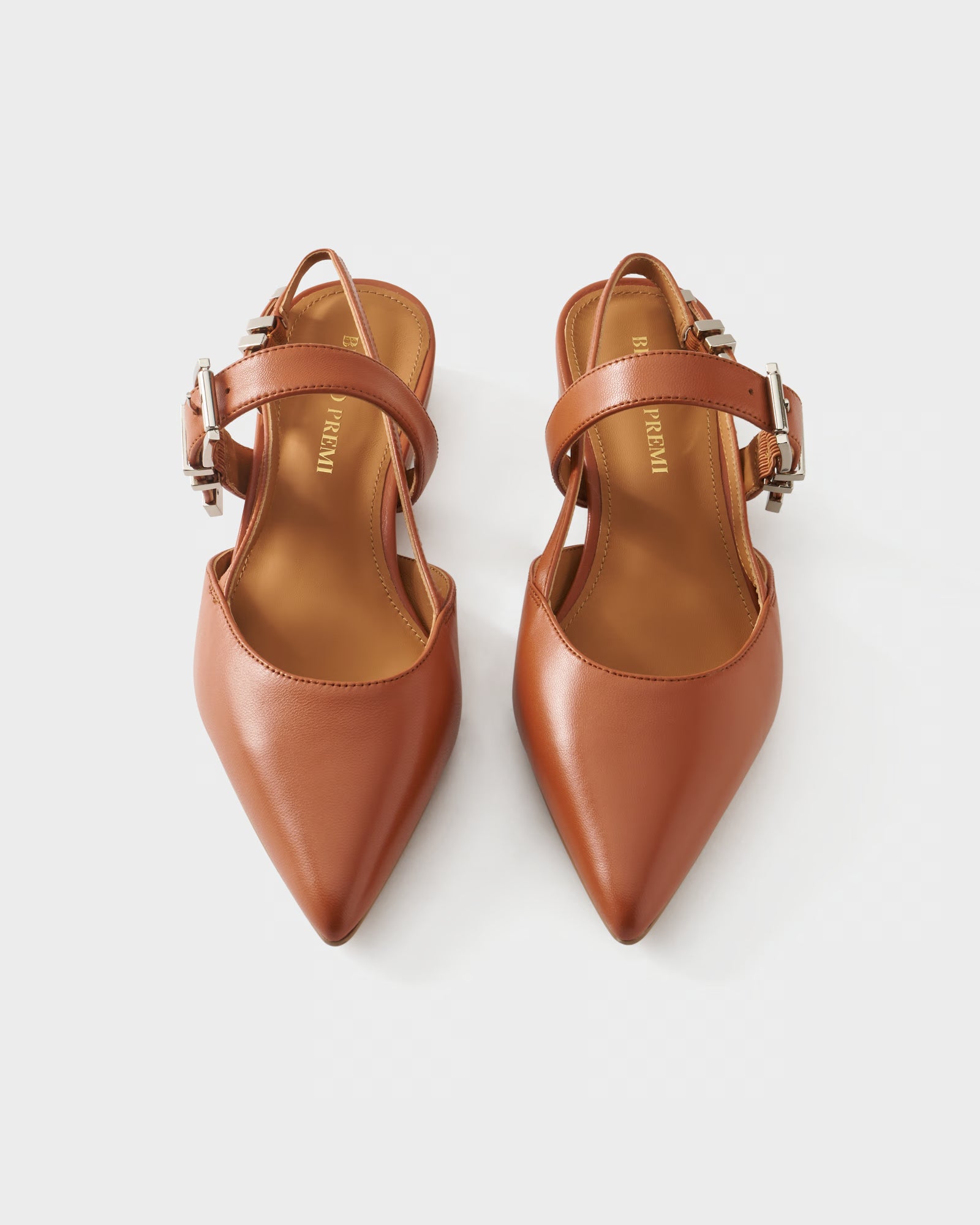 Slingback ballerina in nappa leather