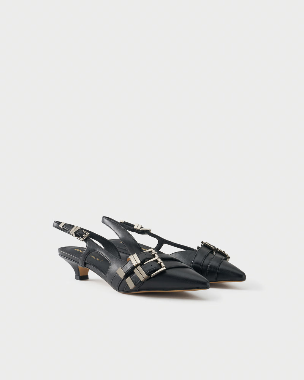 Décolleté slingback in nappa