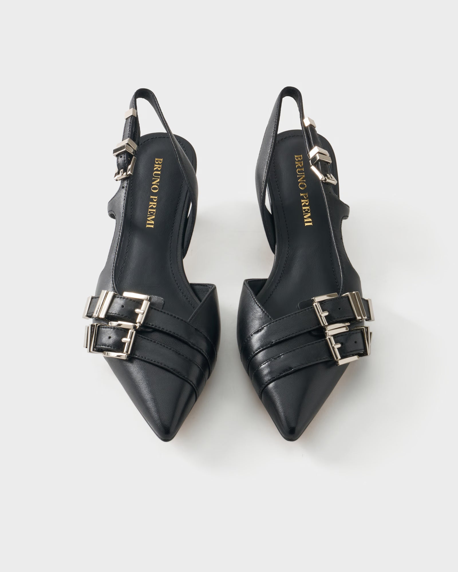 Décolleté slingback in nappa