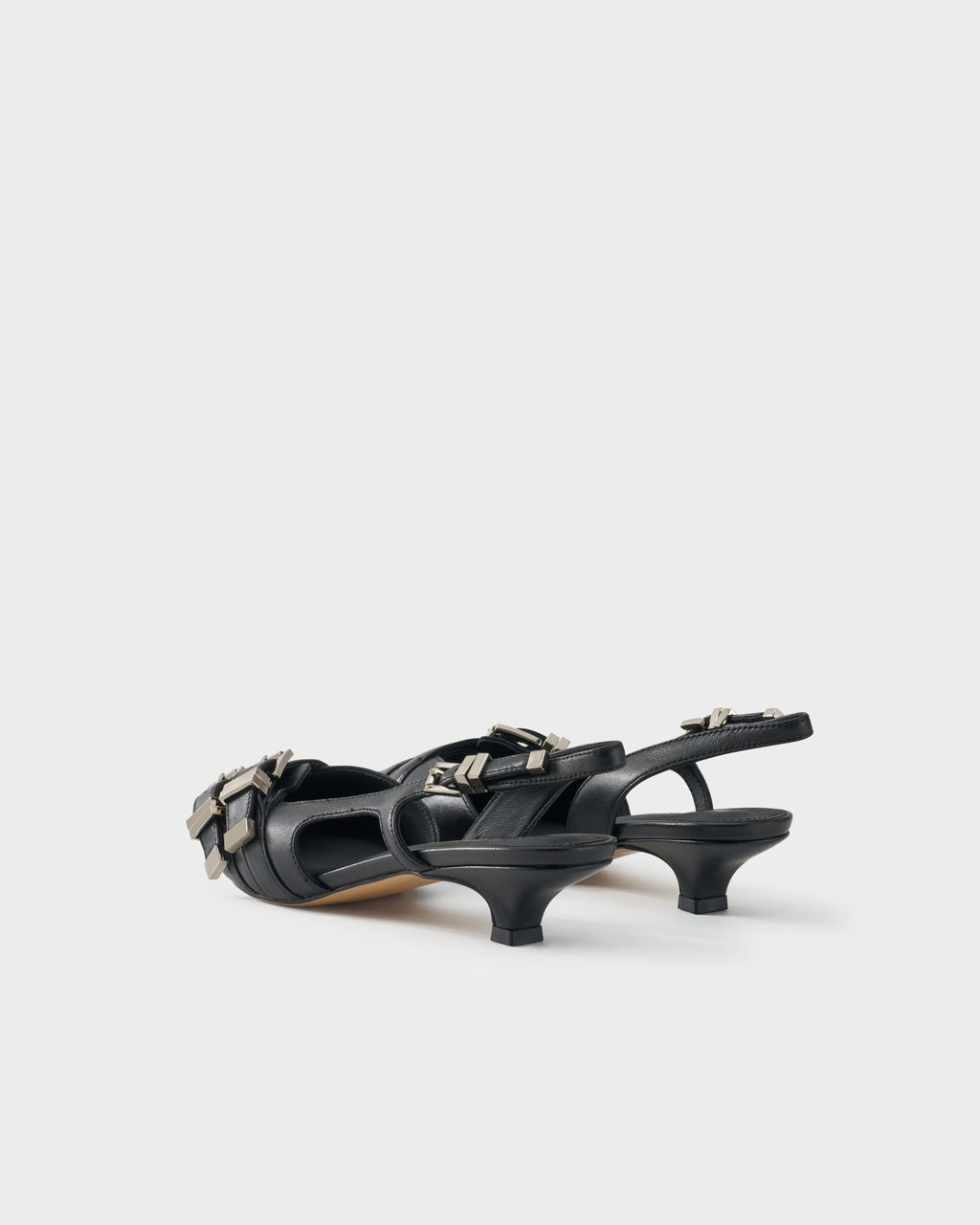 Décolleté slingback in nappa