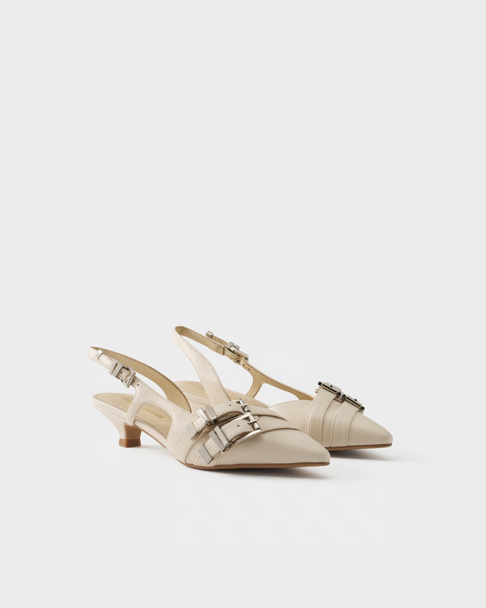 Slingback pump in nappa leather