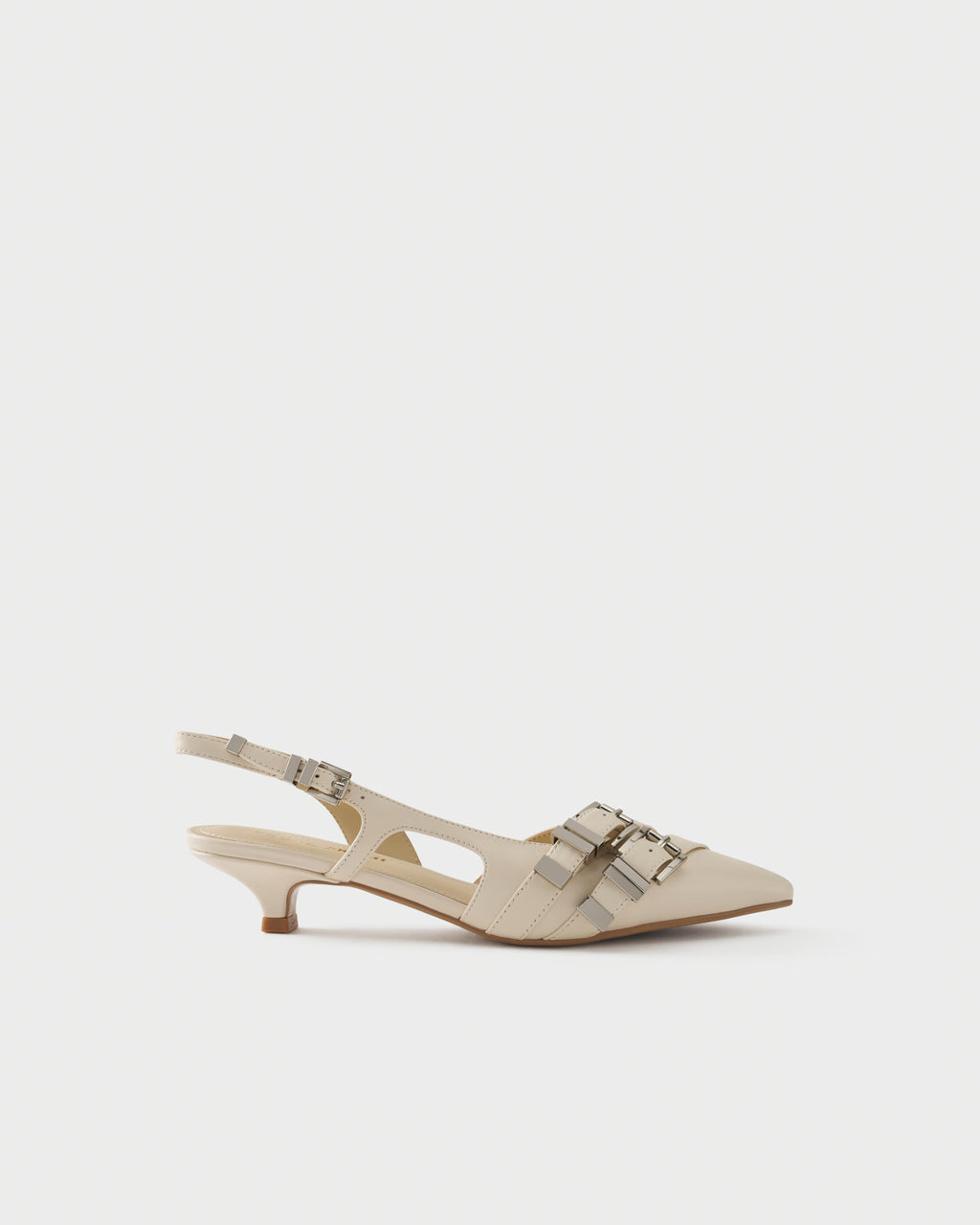 Décolleté slingback in nappa