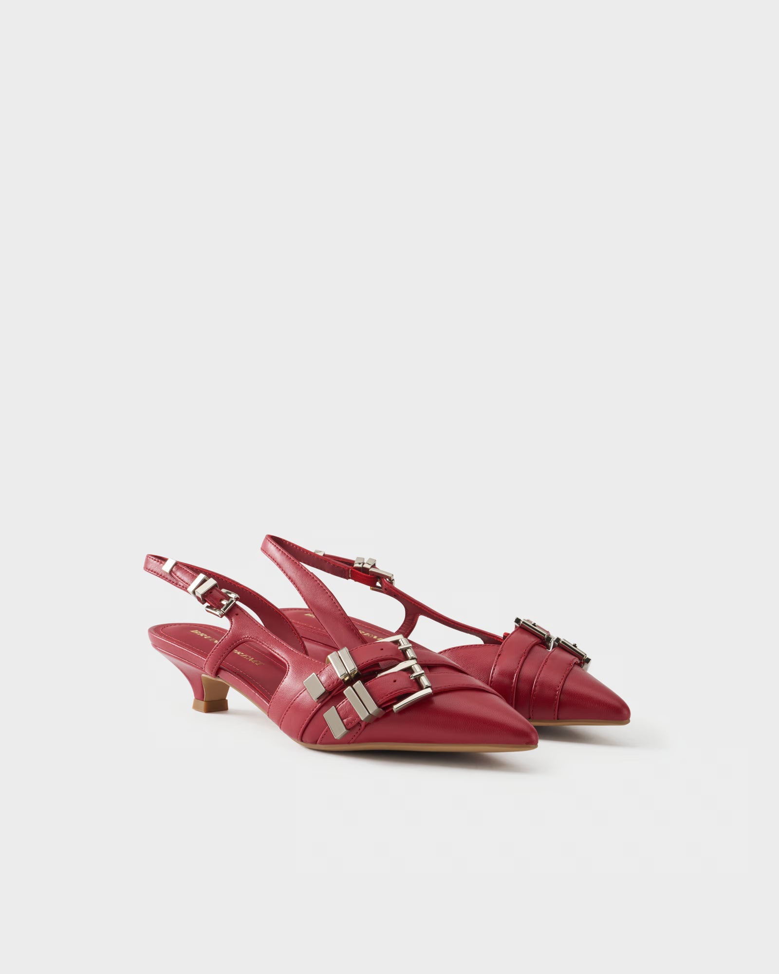 Slingback pump in nappa leather