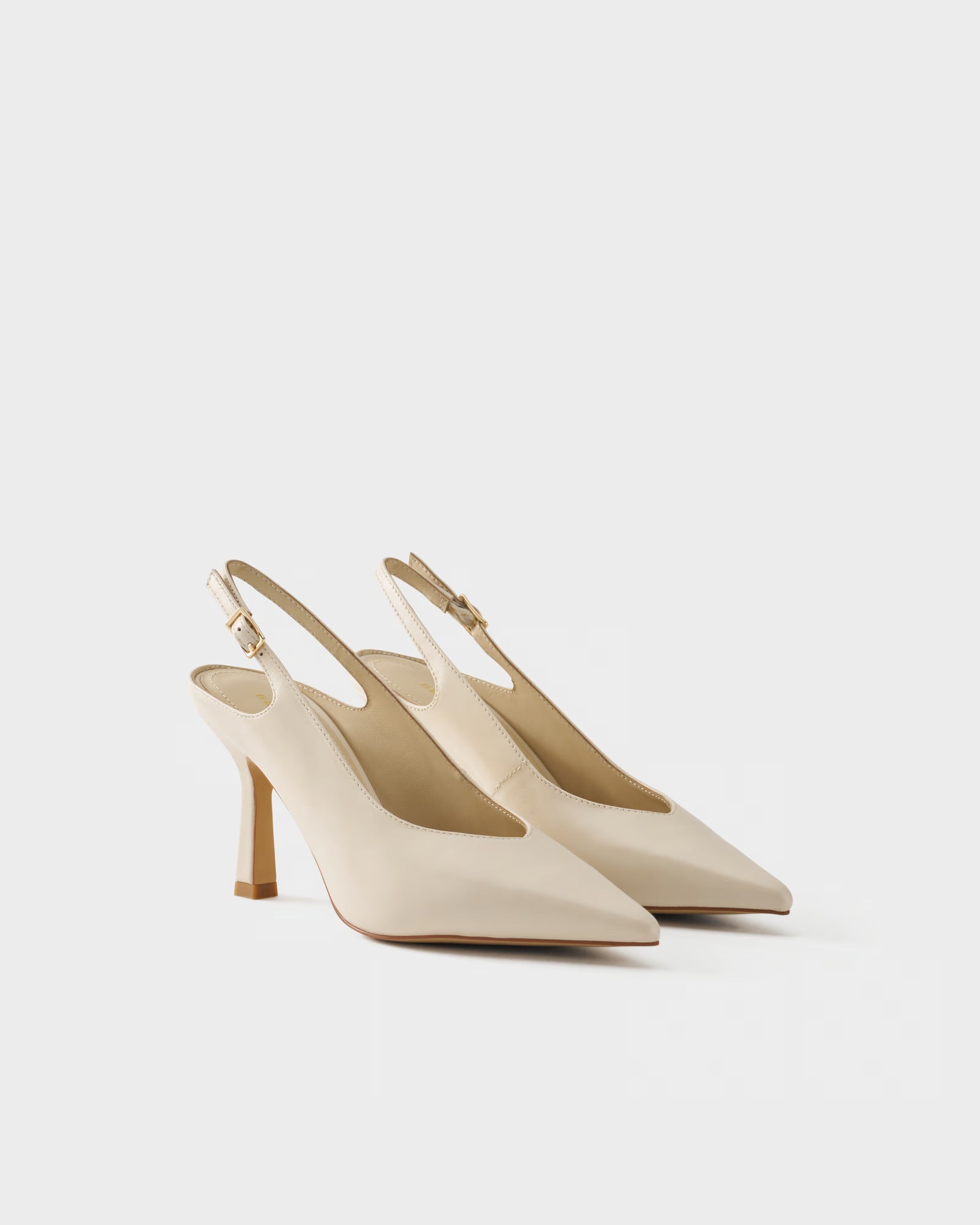 Décolleté slingback in nappa