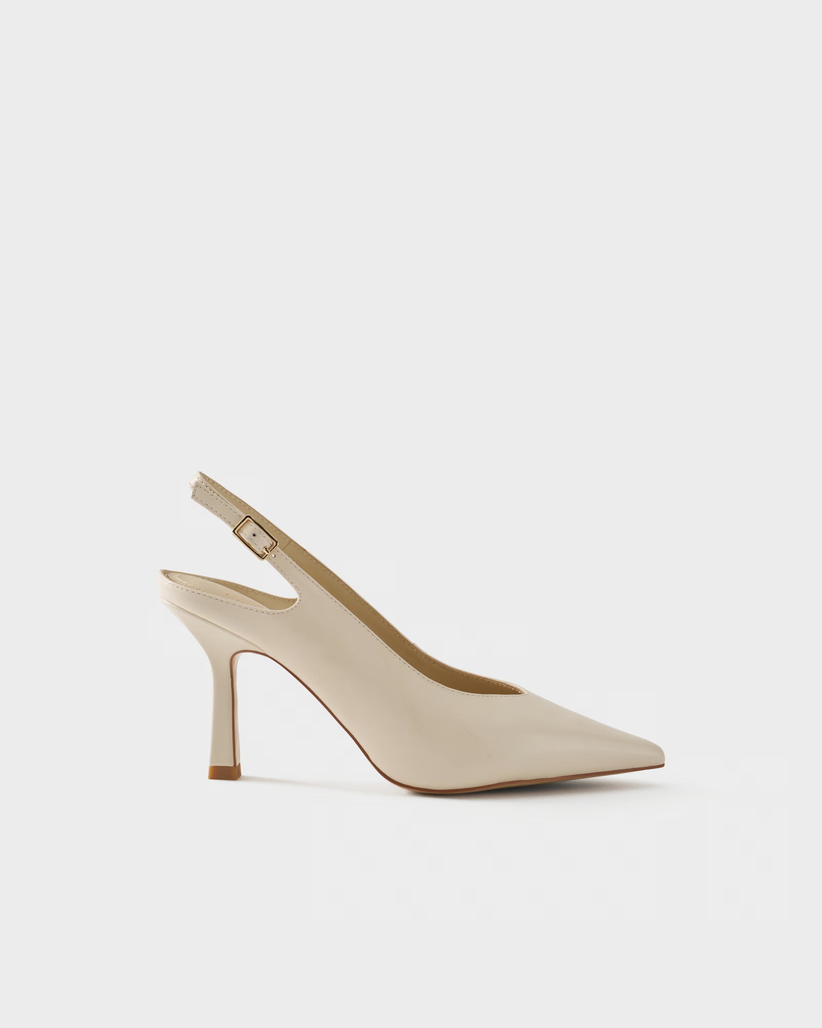 Décolleté slingback in nappa