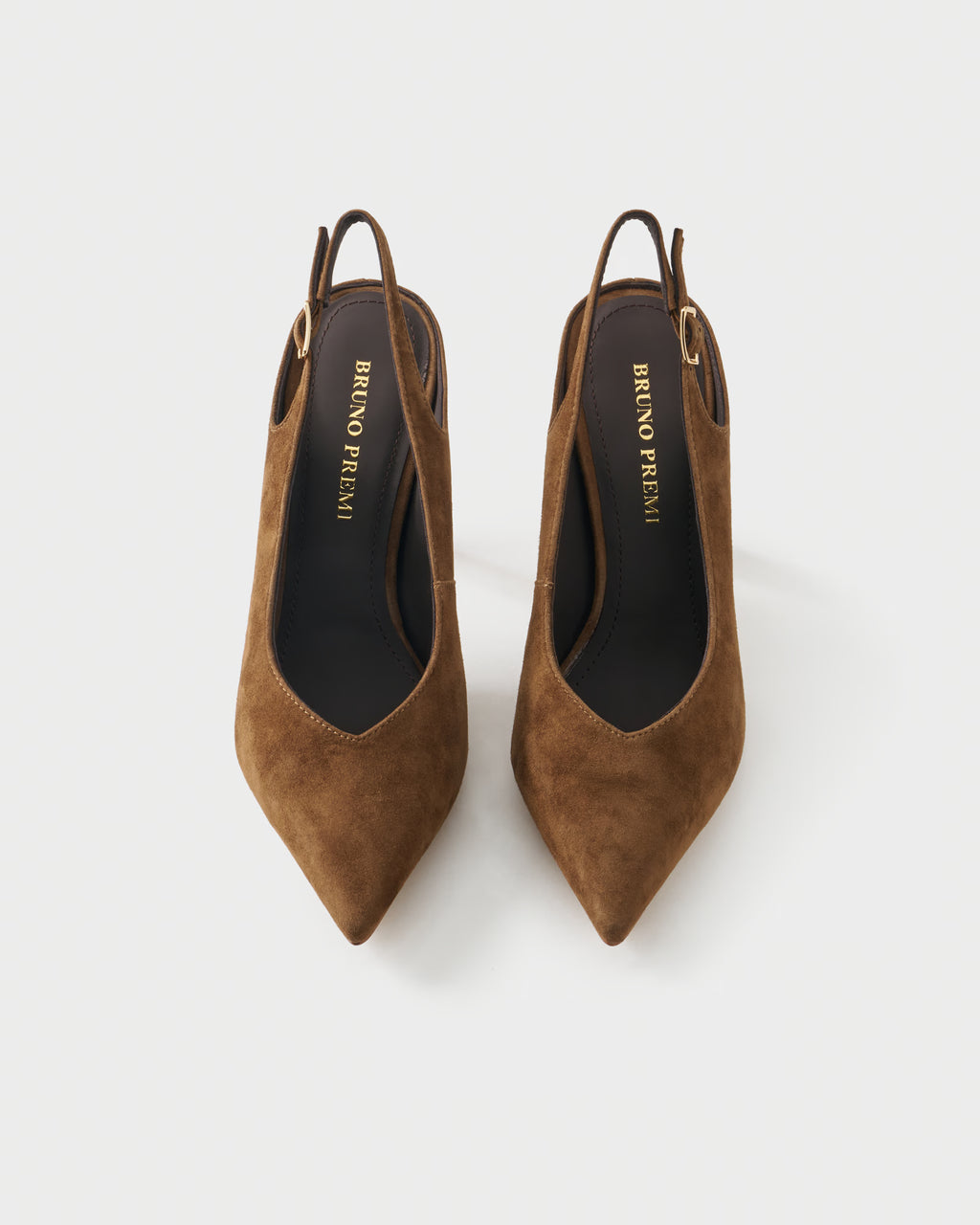 Slingback pump in suede