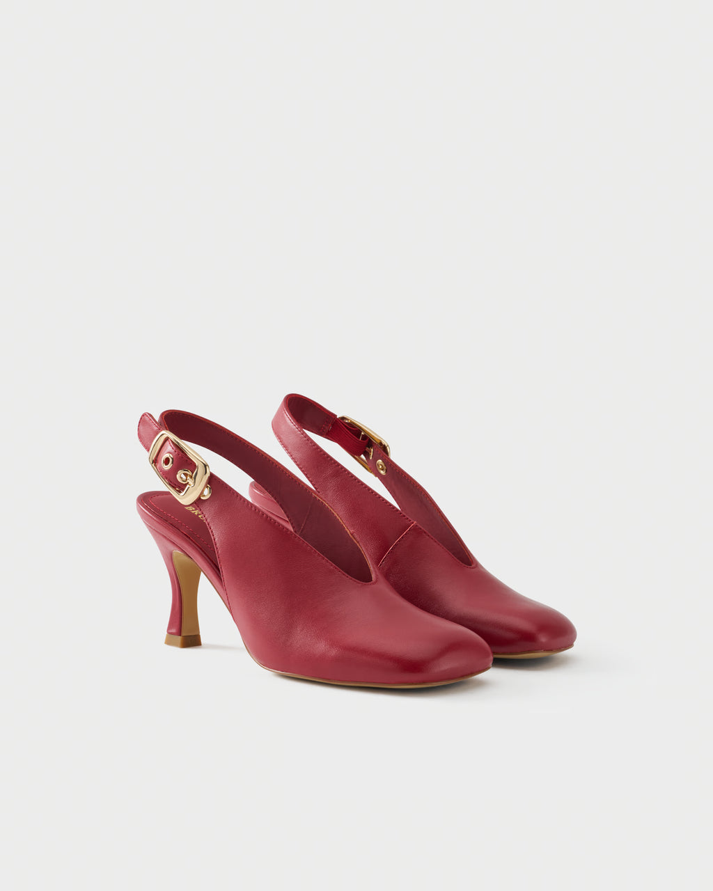 Décolleté slingback in nappa
