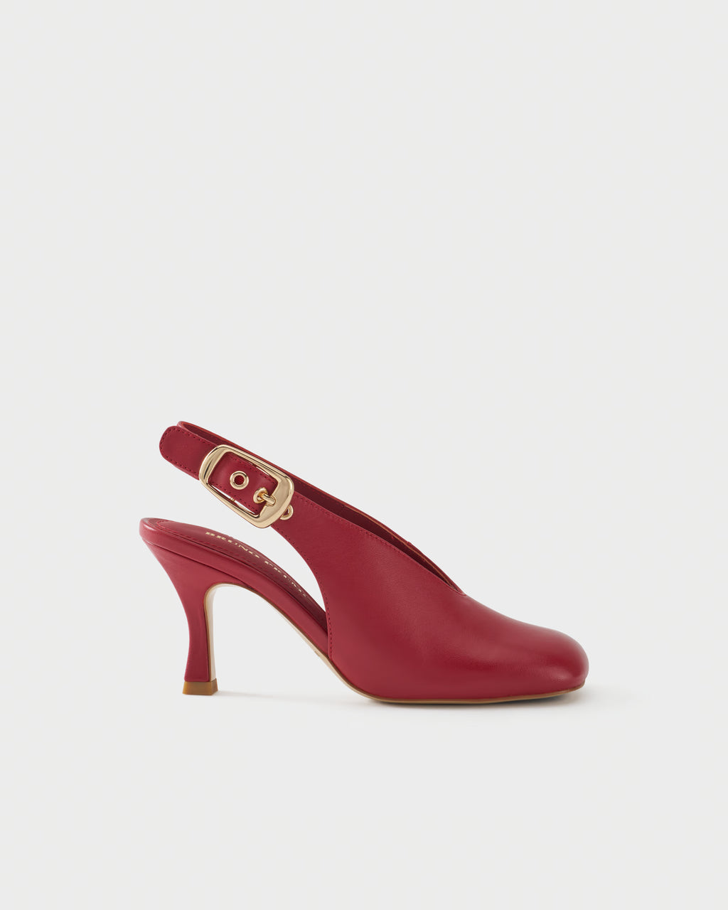 Décolleté slingback in nappa