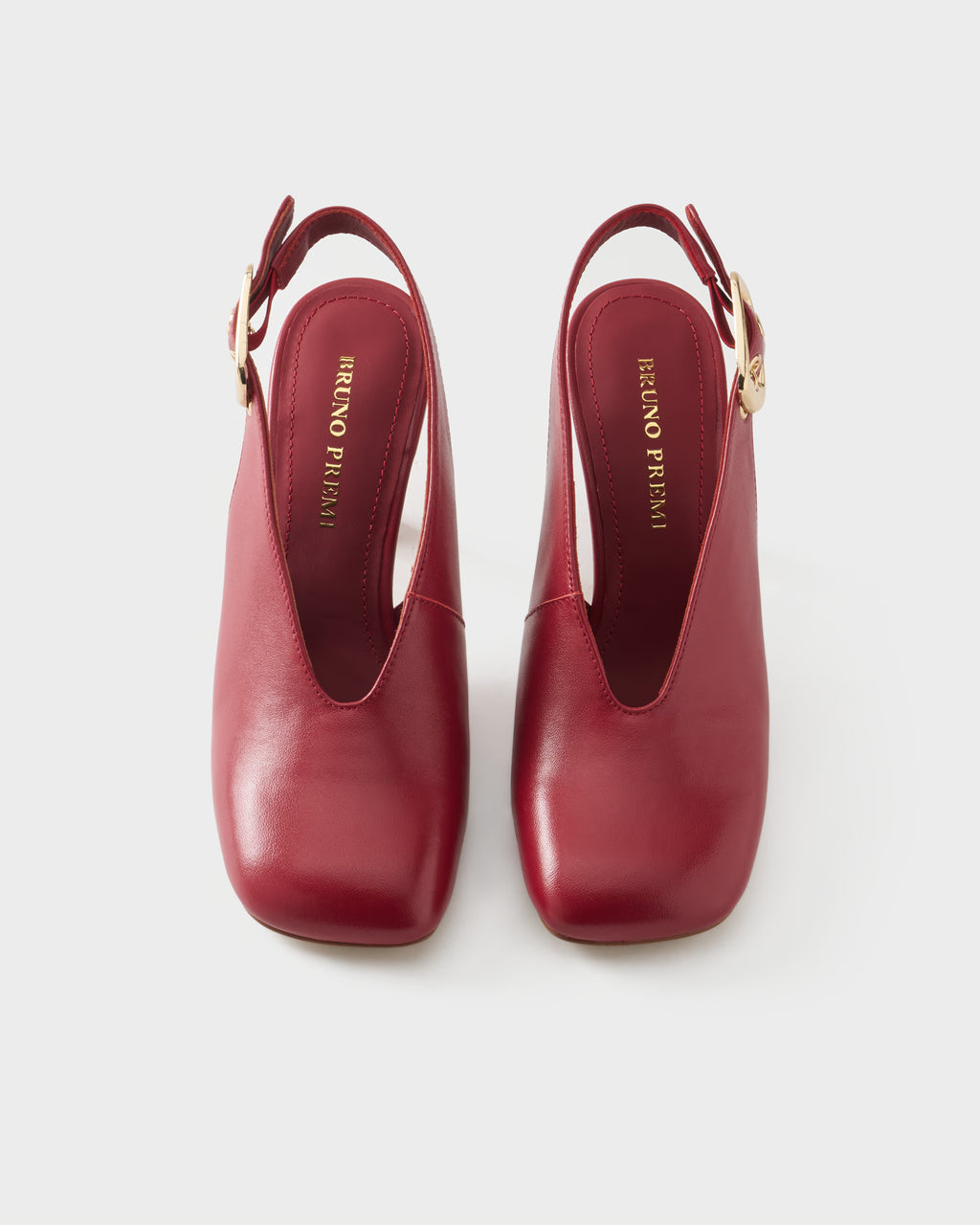 Décolleté slingback in nappa
