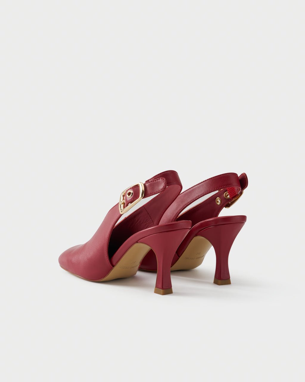 Décolleté slingback in nappa