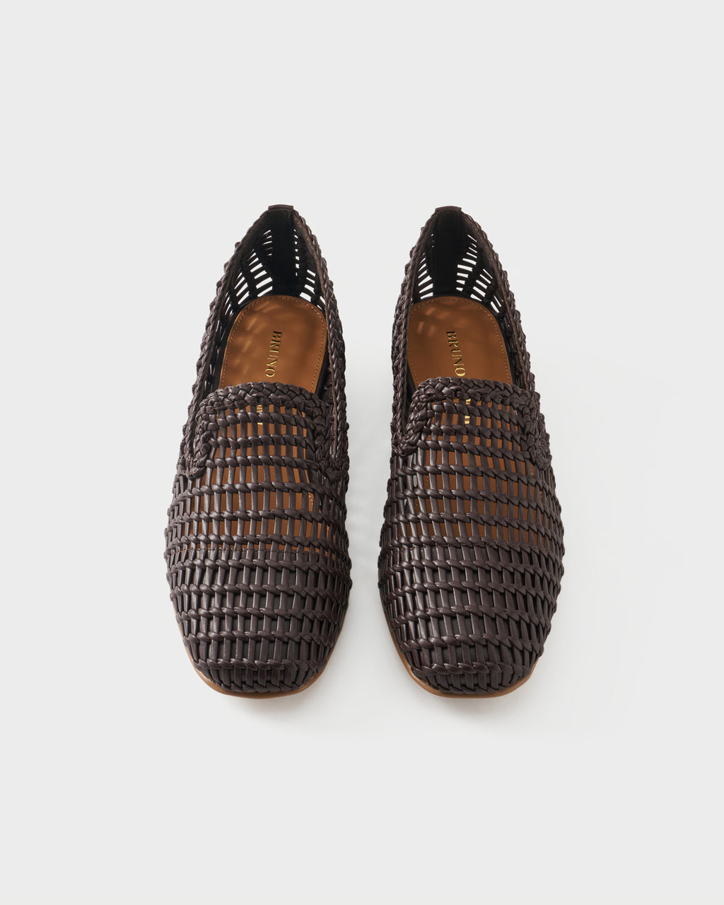 Loafer with woven upper