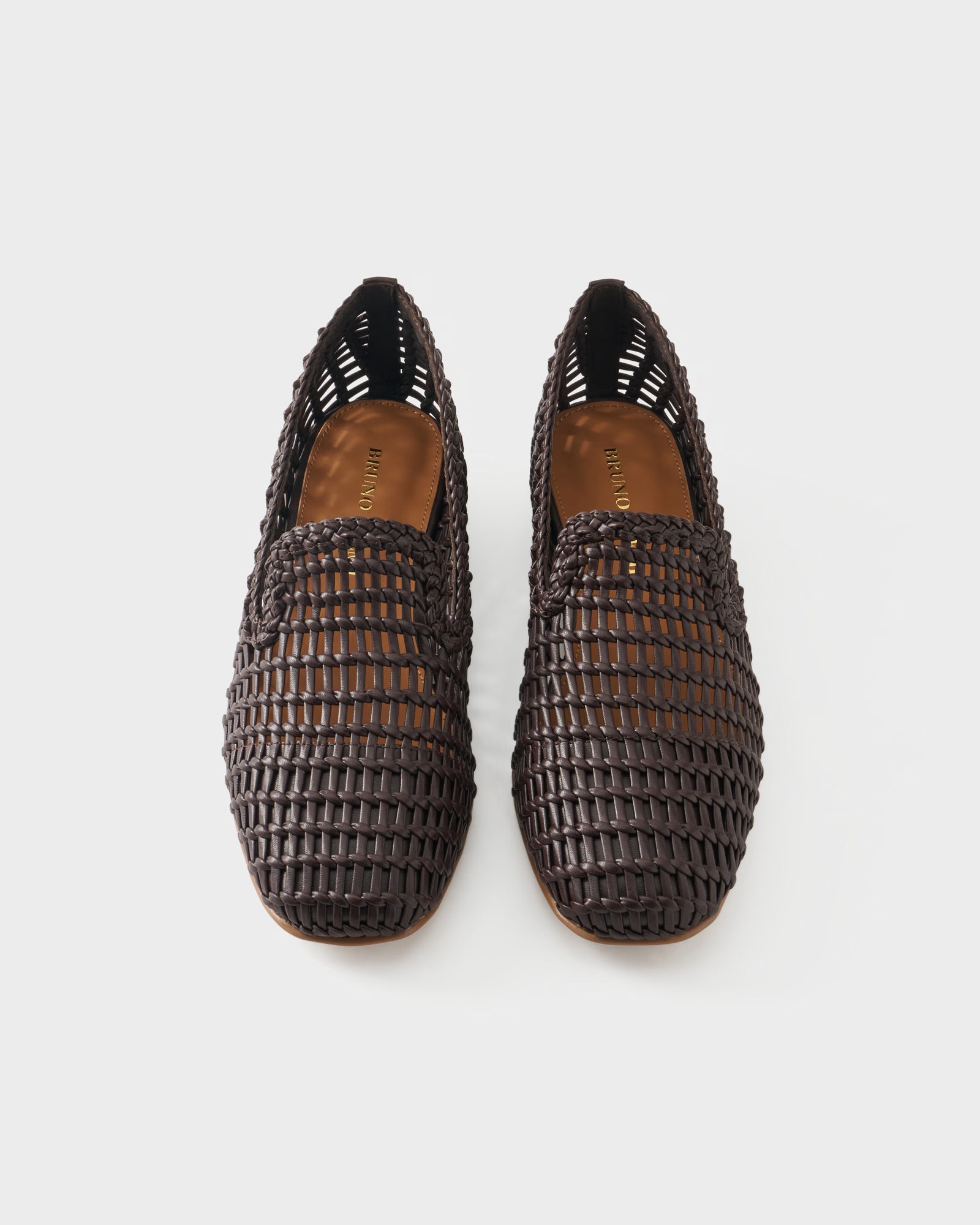 Loafer with woven upper