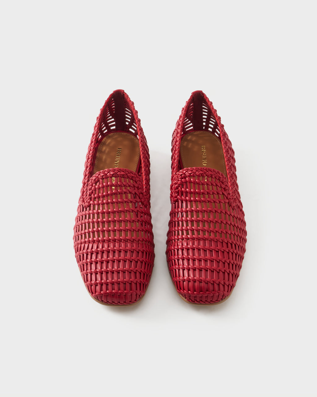 Loafer with woven upper
