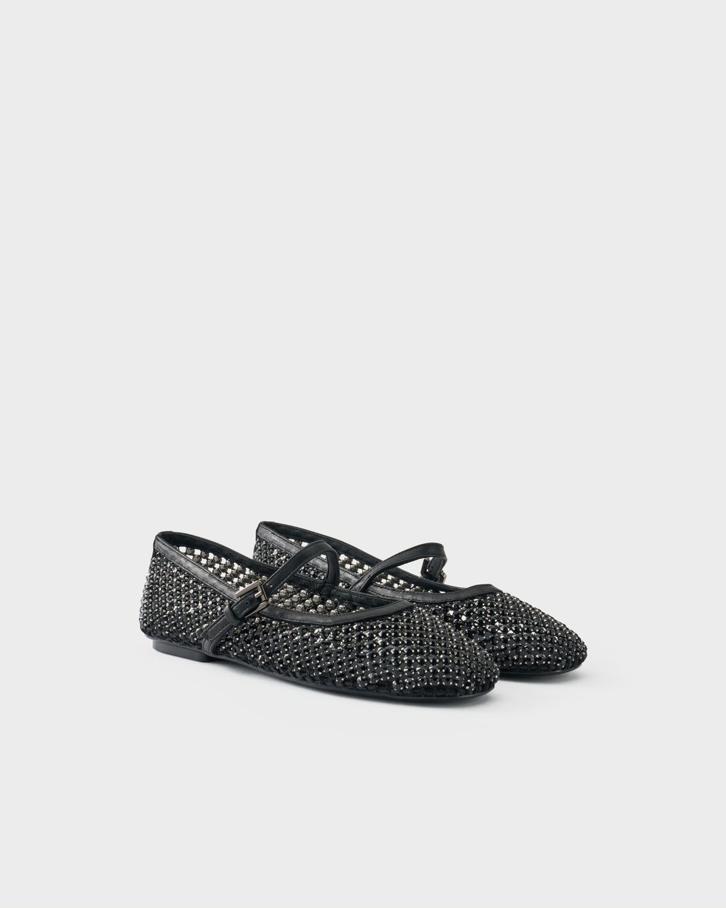 Ballerina in perforated mesh