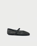 Ballerina in perforated mesh