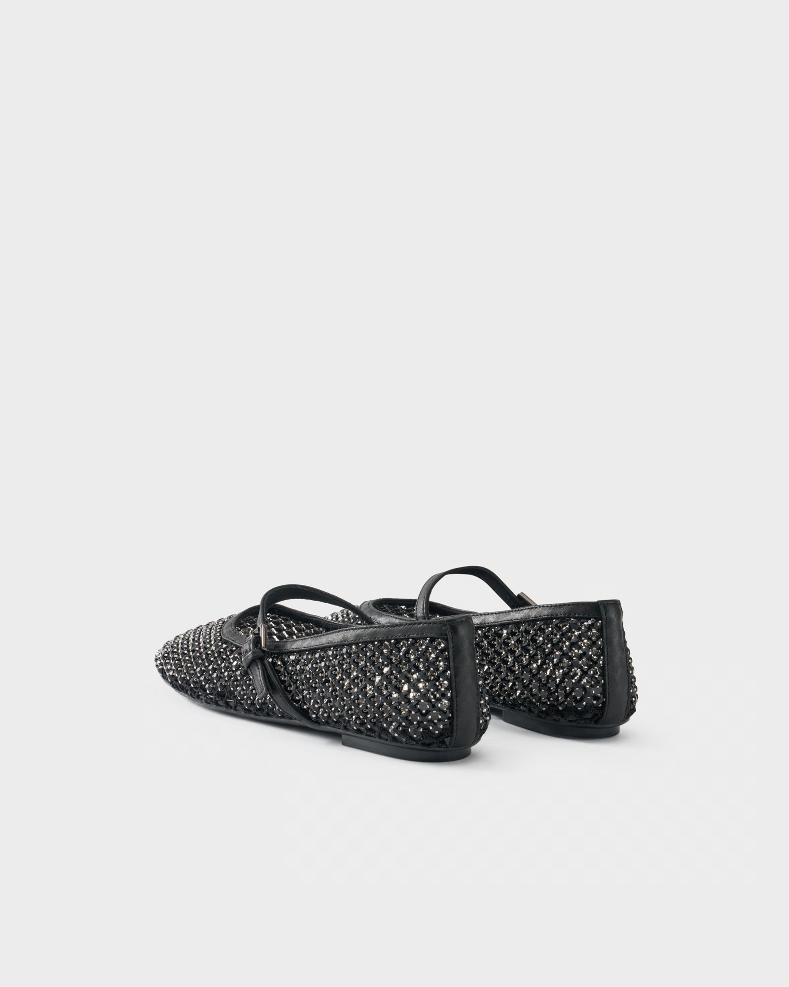 Ballerina in perforated mesh