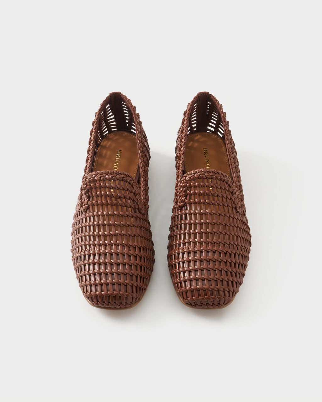 Loafer with woven upper