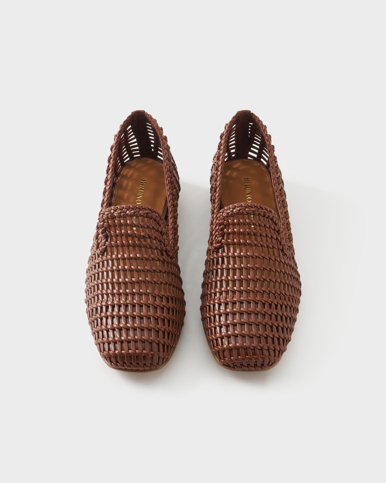 Loafer with woven upper