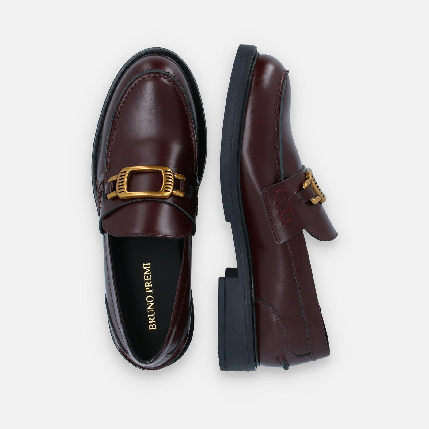 ブルーノ プレミ ローファー 厚底 靴 シューズ レディース 35サイズ ブラウン BRUNO PREMI 【中古】｜BRUNO PREMI ｜店舗買取｜シューズ＞ローファー｜USEDのアパレル通販サイト - SMASELL（スマセル）