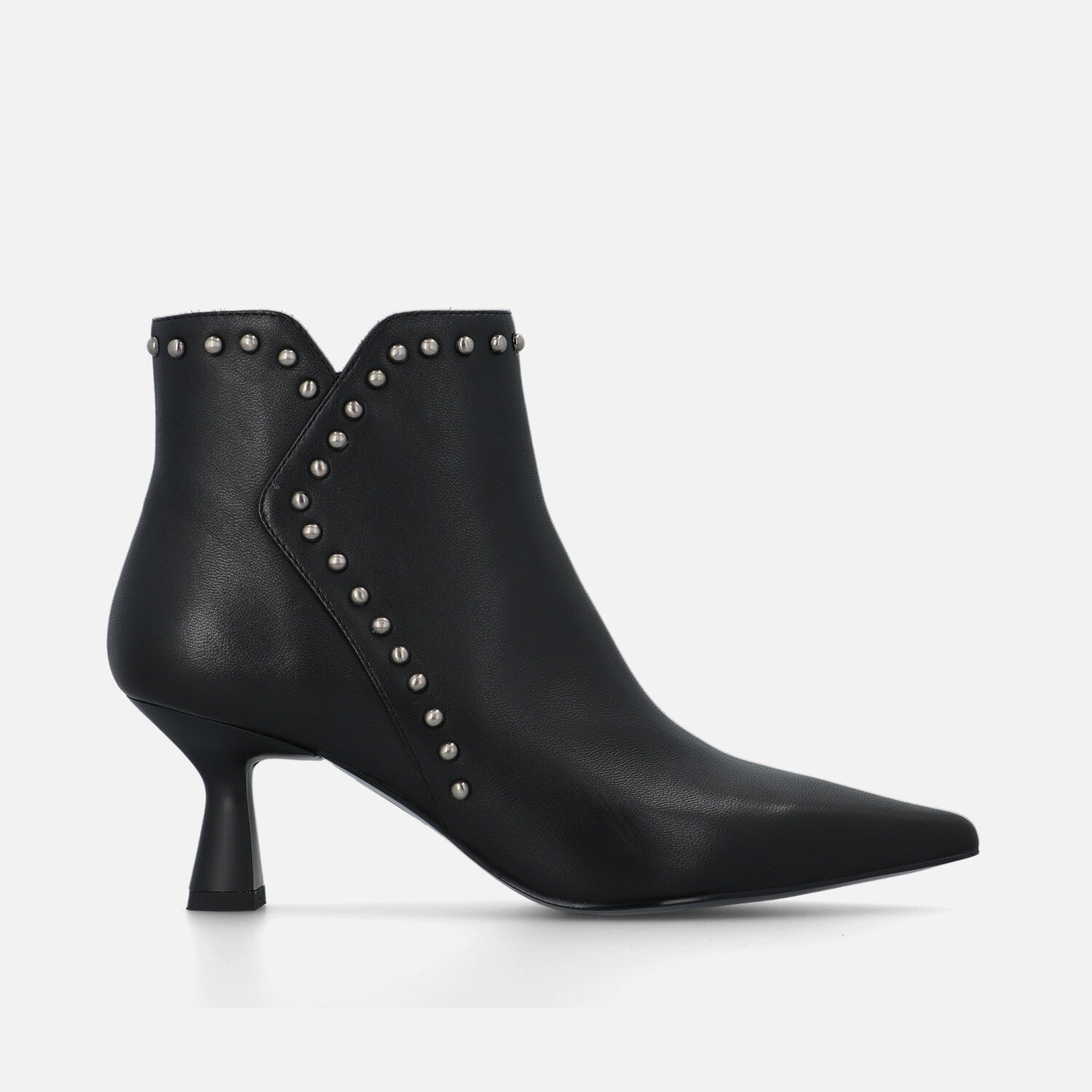 【BRUNO PREMI] スタッズ付きブーツ　グレー　サイズ38 Ankle Boots